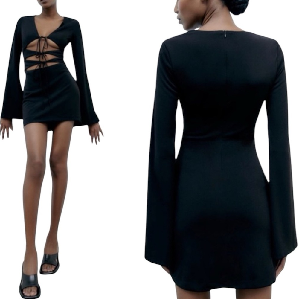 NWT Zara cut out mini dress